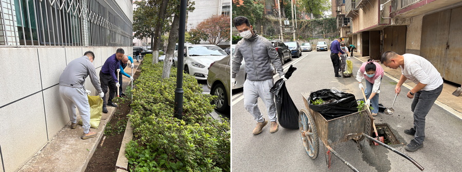 清堵疏淤除隐患  服务民生践初心 ——中新物业党支部清淤实践活动